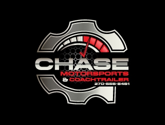 Chase Motorsports Coach & Trailer logo design by drifelm