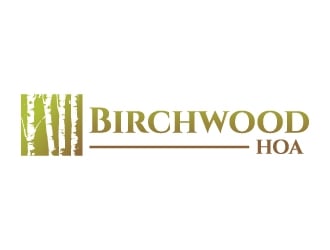 Birchwood HOA logo design by jaize