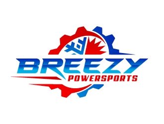 Breezy Powersports logo design by jaize