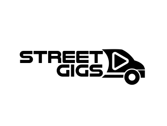 Street Gigs logo design by b3no