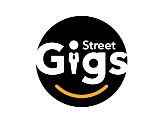 Street Gigs logo design by Badnats
