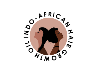 Indo-African Hair Growth Oil logo design by mukleyRx