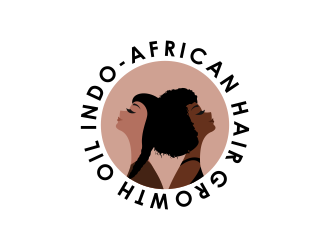 Indo-African Hair Growth Oil logo design by mukleyRx