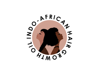 Indo-African Hair Growth Oil logo design by mukleyRx