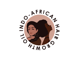 Indo-African Hair Growth Oil logo design by mukleyRx