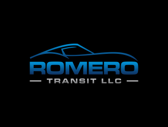 Romero Transit LLC logo design by p0peye