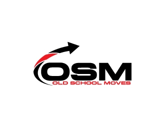 Old School Moves  logo design by drifelm