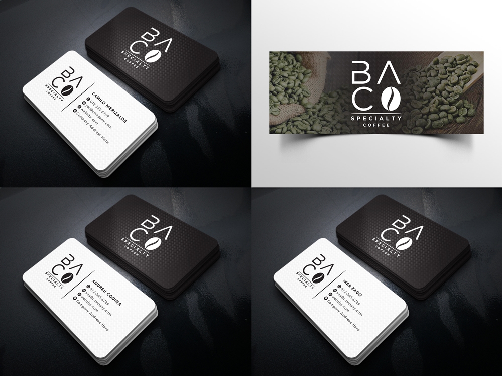 BA.CO Specialty Coffee logo design by KHAI