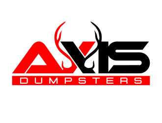 Axis Dumpsters  logo design by ekitessar
