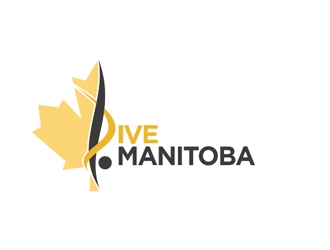 Dive Manitoba logo design by Abril