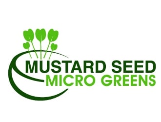 Mustard Seed Micro Greens logo design by PMG