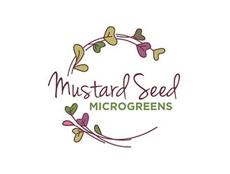 Mustard Seed Micro Greens logo design by logolady