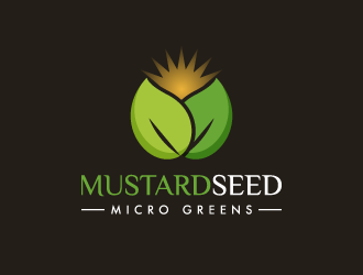 Mustard Seed Micro Greens logo design by pencilhand