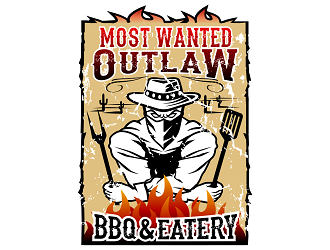 Outlaw BBQ & Eatery logo design by haze