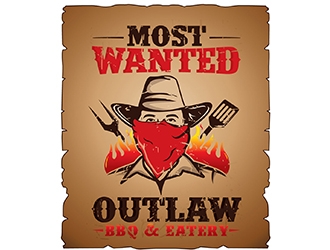 Outlaw BBQ & Eatery logo design by gogo