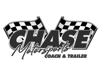 Chase Motorsports Coach & Trailer logo design by beejo