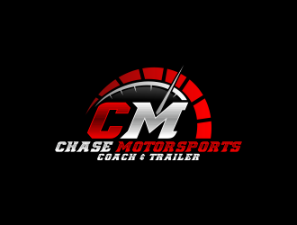 Chase Motorsports Coach & Trailer logo design by FirmanGibran