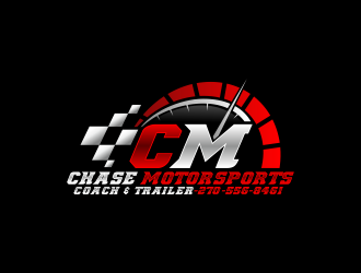 Chase Motorsports Coach & Trailer logo design by FirmanGibran