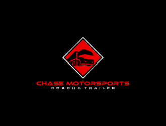 Chase Motorsports Coach & Trailer logo design by InitialD