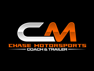 Chase Motorsports Coach & Trailer logo design by qqdesigns