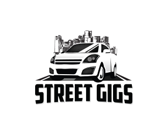Street Gigs logo design by adm3