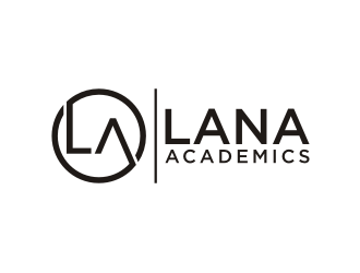 Lana Academics logo design by rief