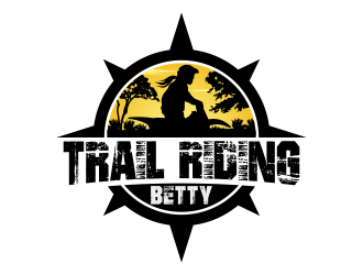 Trail Riding Betty logo design by Kruger