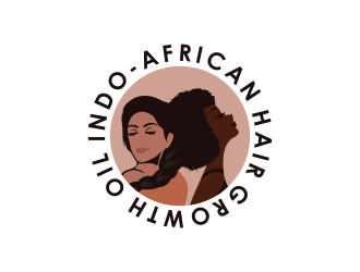 Indo-African Hair Growth Oil logo design by mukleyRx