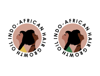 Indo-African Hair Growth Oil logo design by mukleyRx