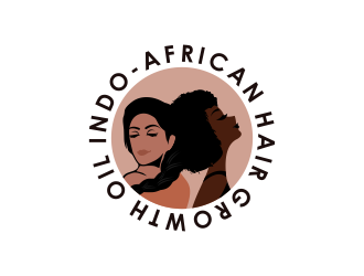 Indo-African Hair Growth Oil logo design by mukleyRx