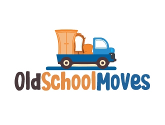 Old School Moves  logo design by AamirKhan