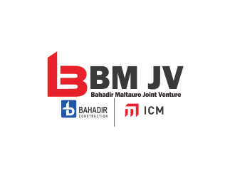 BM JV (Bahadir Maltauro Joint Venture) logo design by kanal