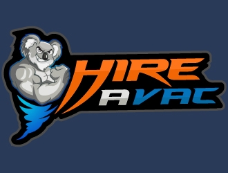 Hire a Vac logo design by MUSANG
