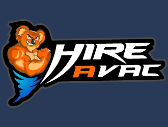 Hire a Vac logo design by MUSANG