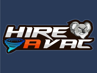 Hire a Vac logo design by MUSANG