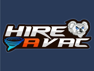 Hire a Vac logo design by MUSANG