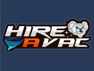 Hire a Vac logo design by MUSANG