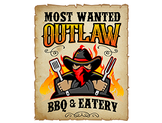 Outlaw BBQ & Eatery logo design by scriotx