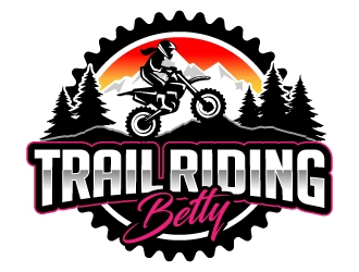Trail Riding Betty logo design by jaize