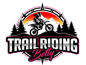 Trail Riding Betty logo design by jaize