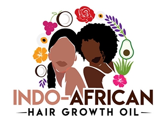 Indo-African Hair Growth Oil logo design by gogo