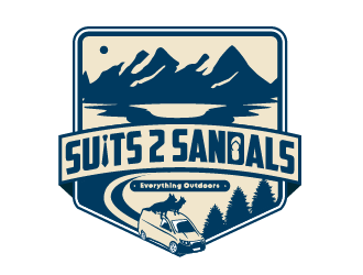 Suits2Sandals logo design by Ultimatum