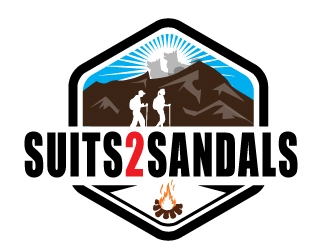 Suits2Sandals logo design by Suvendu