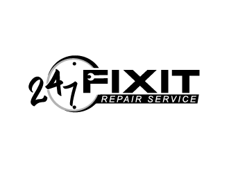 24-7 Fixit logo design by axel182