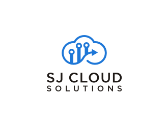 SJ Cloud Solutions logo design by artery