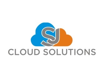 SJ Cloud Solutions logo design by Diancox