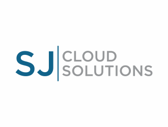 SJ Cloud Solutions logo design by eagerly