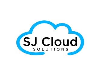 SJ Cloud Solutions logo design by Adundas
