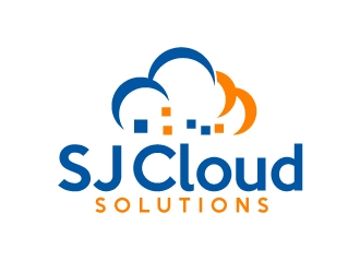 SJ Cloud Solutions logo design by AamirKhan