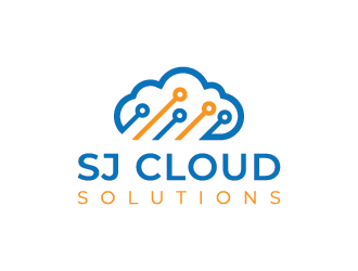 SJ Cloud Solutions logo design by mhala